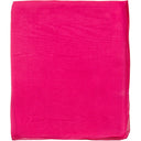 Echarpe en soie 43x160, mousseline de soie unie – Fuchsia