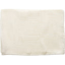 Echarpe en soie 67x180, mousseline de soie unie – Blanc Ivoire