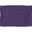 Echarpe en soie 67x180, mousseline de soie unie – Cassis