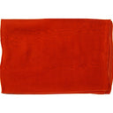 Echarpe en soie 67x180, mousseline de soie unie – Orange Paprika