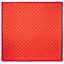 Carré de soie 49, Pois – Orange