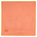 Carré de soie 49, Pois – Rose Jaune