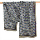 Echarpe en laine et soie 67x180 Essaim – Gris