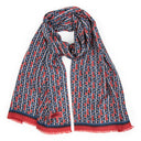 Echarpe en laine et soie 46x180 Absolu – Rouge