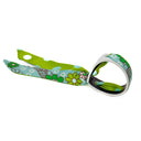 Bracelet Cuir et Lien en Rétro Pois – Vert