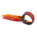 Bracelet Cuir et Lien en Viva et Mini Pois – Orange