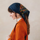 Carré de soie 67, Bandana – Marine