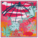 Carré de soie 90, Serre Tropicale – Rose