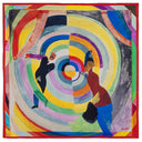 Carré de soie 67, Delaunay – Rouge