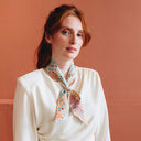 Bandeau de soie 6x86, Cléopatra – Orange