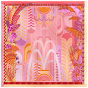 Carré de soie 67, Les années folles – Rose