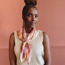 Carré de soie 67, Les années folles – Marron