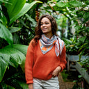 Carré de soie 90, Lyon La roseraie du parc – Bleu