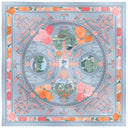 Carré de soie 67, Lyon La roseraie du Parc – Bleu