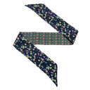 Bandeau de soie 6x86, Sakura - Marine Vert