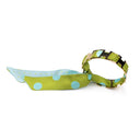 Bracelet doré et Lien en Pois – Vert Jaune