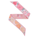 Bandeau de soie 6x86, La roseraie du parc de la tête d'or - Rose