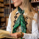 Silk Square 67, Harry Potter, Slytherin – Green