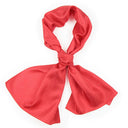 Echarpe en soie 33x140, mini Pois – Fraise