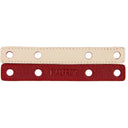Bracelet Cuir et Lien en Faune et Mini Pois – Vert