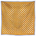 Carré de soie 49, Pois – Beige Ciel