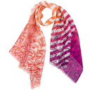 Echarpe en lin et coton 51x180 Herbes Folles – Rose