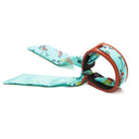 Bracelet Cuir et Lien en Foule – Vert
