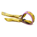 Bracelet Cuir et Lien en Foule – Jaune