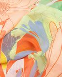 Echarpe en lin et coton 51x180 Closerie – Orange