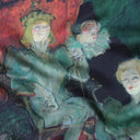 Carré de soie 90, Toulouse Lautrec Le Boléro – Roulotté Rose