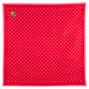 Carré de soie 67, Pois – Rouge Rose