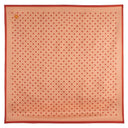 Carré de soie 67, Pois – Rose Terracota