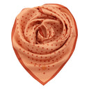 Silk Square 67, Polka Dots – Pink Terracota