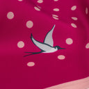Silk Square 67, Polka Dots – Fuchsia