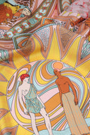 Carré de soie 90, Tarot de Marseille – Rose Poudré