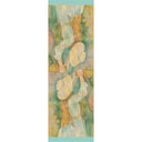 Echarpe en soie 43x140, mousseline de soie Morisot, Jeune Fille au Panier – Bleu