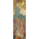 Echarpe en soie 43x140, mousseline de soie Redon, Pandora – Bleu