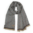 Echarpe en laine et soie 46x180 Absolu – Gris