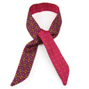 Lien en soie Ethnique/Mini Pois – Rouge