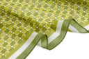 Echarpe en coton et soie 67x180 Berlingots – Vert
