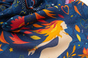 Echarpe en laine et soie 67x180 Cholula – Jaune