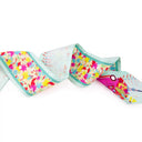 Silk Headband 6x86, En voiture Simone by Artist Roxane Campoy – Green