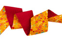 Bandeau de soie 6x86, Viva Mini Pois – Jaune