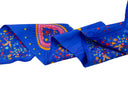 Bandeau de soie 13x140, Acapulco – Bleu