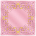 Carré de soie 67, Bandana – Rose