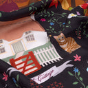 Carré de soie 120, Cottage – Rose