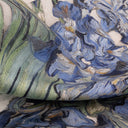 Carré de soie 67, Van Gogh, Iris – Bleu
