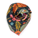 Silk Square 90, Butterflies by the Artist Victoria Ball – Plum