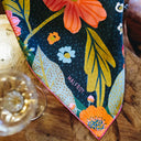 Silk Square 90, Butterflies by the Artist Victoria Ball – Plum