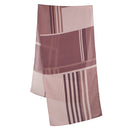 Echarpe en laine et soie 46x180 Linéaire – Rose